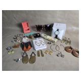 Lot of Costume Jewelry  Skagen Watch +