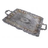 Ornate Sheridan Silverplate Rectangular Serving