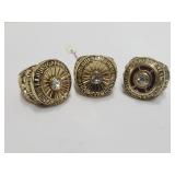 3 St. Louis Cardinals World Series Rings