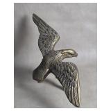 Vtg American Bald Eagle Brass Sculpture