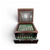 525 + NEVER CIRCULATED US STATE QUARTERS IN