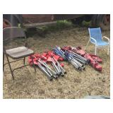 Lot of Folding Camp Chairs ++