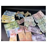 Lot of Foreign Money Change & Paper
