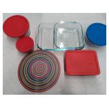 Pyrex Glass Storage Containers ++