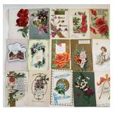 15 Antique Postcards