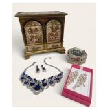 Jewelry Box Costume Jewelry Trinket Box