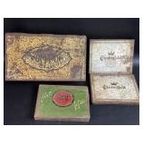Antique Metal Cigarette Boxes