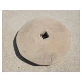 Vtg Millstone Grinding Stone
