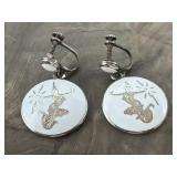 Siam Sterling Goddess of Lightning Earrings