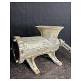 DORKERT NO. 32 HAND CRANK MEAT GRINDER TABLE