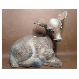 Older Paper Machete Fawn Deer