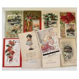 10 Antique Postcards