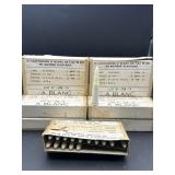 135 RNDS. FRENCH 7.62 BLANK CARTRIDGES PLASTIC