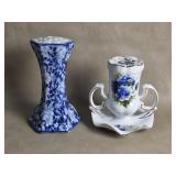 Victoria Ware ironstone Hat Pin Holder +