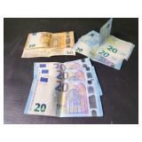 Euro Currency Banknotes 220 EU