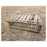 Vtg Chicken Crate