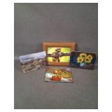 Lot of Small Hand Painted Art Pieces