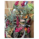 2 Boxes of Artificial Christmas Foliage
