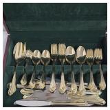 12 PLACE SETTING ELEGANT FLATWARE STAINLESS STEEL