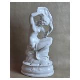 German Art Deco Figural Flower Frog Porcelain
