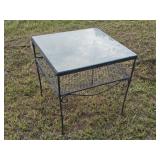 Small Glass Top Patio Table