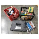 Assorted Tools & Crates Ramset Torches Biscuits