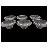 Box Lot- Metal Footed Bowls
