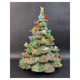 Ceramic Christmas Tree w/ Birds 8.5ï¿½ï¿½ Tall
