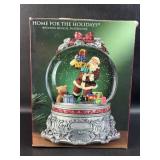 Working Glass Rotating Musical  Snow Globe 8.5ï¿½ï¿½