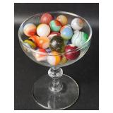 Vtg Marbles Oxblood Agate Swirl Etc