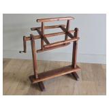 Primitive Pine Floor Model Yarn Winder