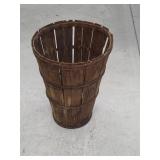 Antique Tapered Bushel / Apple Basket