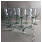 La Mediterranea Style Glass Goblets Handblown