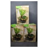 New 3 Piece Terrarium Kits NIB