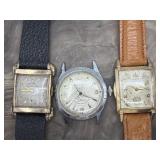 Non-Working Watches - Welsbro, Hilton & Bulova