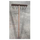 Antique Wooden Hay Rake