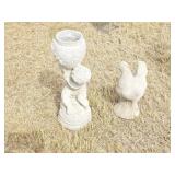 Concrete Yard / Garden Art Chicken +