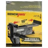 ROCKWELL HANDS FREE BENCH VISE BENCH JAWS 16 IN.