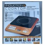 1500 Watt Induction Cooktop NIB
