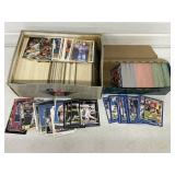 Box of Assorted Baseball Cards & Box Football