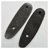 Two Remington Rifle Butt Plates