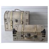Vintage Style Decorative Wooden Treasure Chest