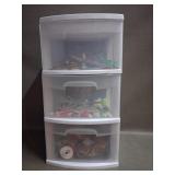 Sterilite 3-Drawer Storage Cart w/ Art & Craft