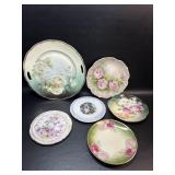 Vintage China Plates & Trivets, Cottage Core ,