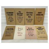 1940ï¿½s Lischesky Drygoods Cardboard Posters /