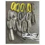 18 Nylon Slings / Straps / 1 In & 2 In. X 8 Ft