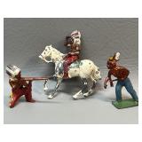 Vintage Metal Indian Figures