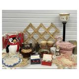Box Lot Vintage Household & Decor : Cookie Jar ,