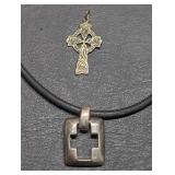Sterling Silver Cross Pendants