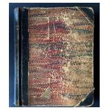 Antique Scrapbook Voyage of Jules Paul Tardivel